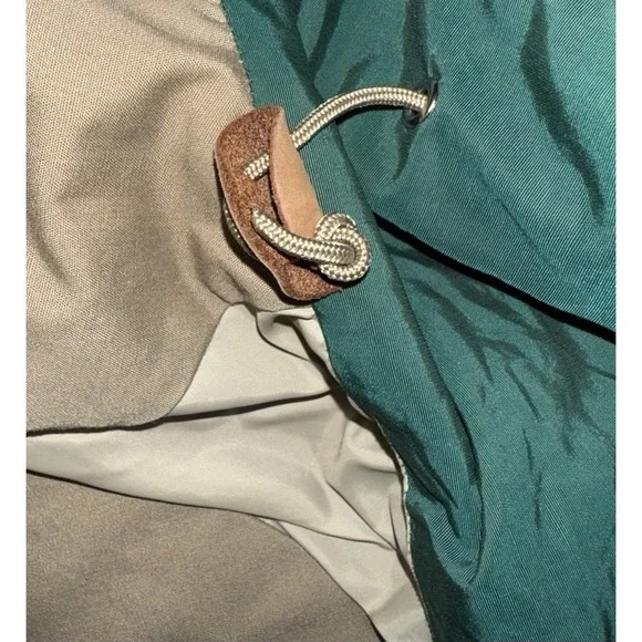 VTG  Woolrich Chore Coat/Jacket Full Zip Teal Mens Sz XL USA‎ Made Pockets - Picture 11 of 16